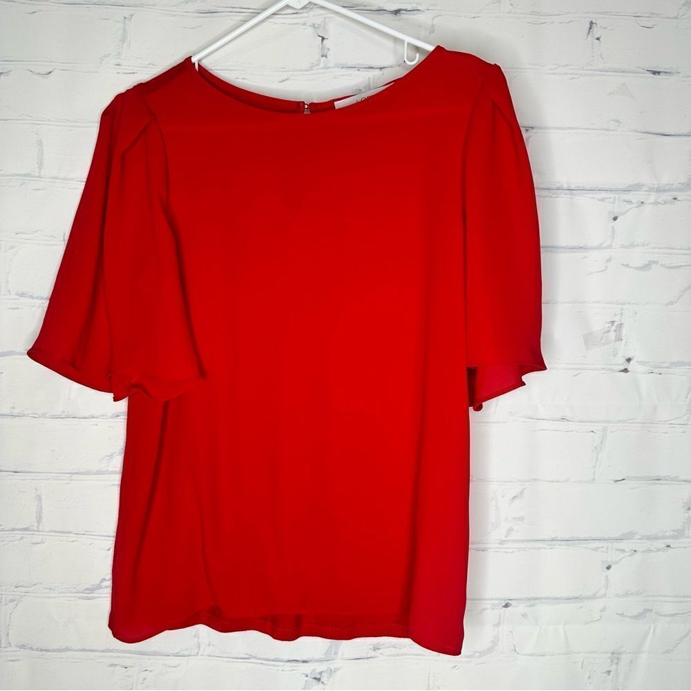‎Loft XS red top